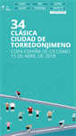 Mobile Screenshot of clasicaciudaddetorredonjimeno.com