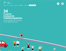 Tablet Screenshot of clasicaciudaddetorredonjimeno.com